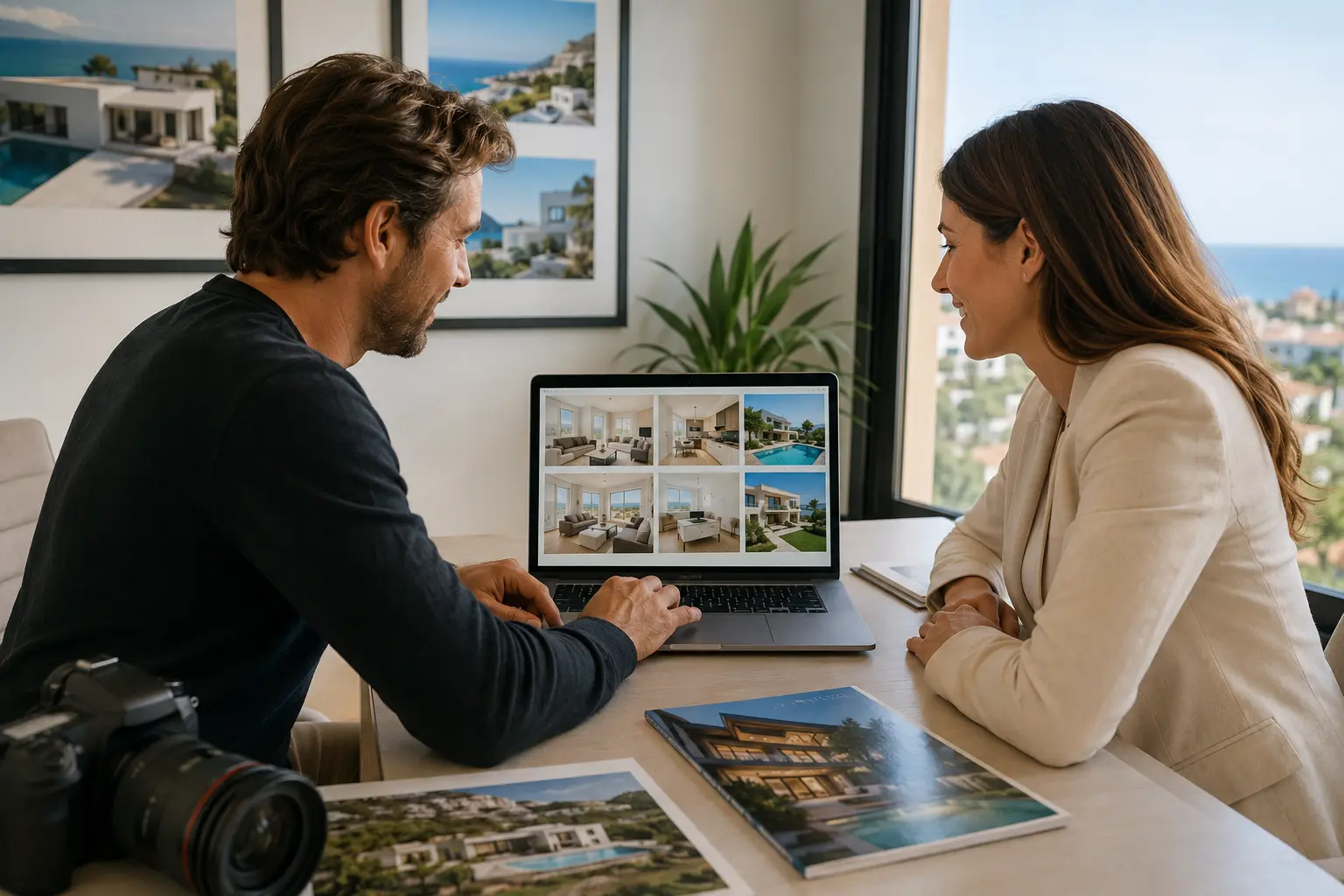 Qué necesita una agencia inmobiliaria de un fotógrafo para publicar propiedades sin retrasos
