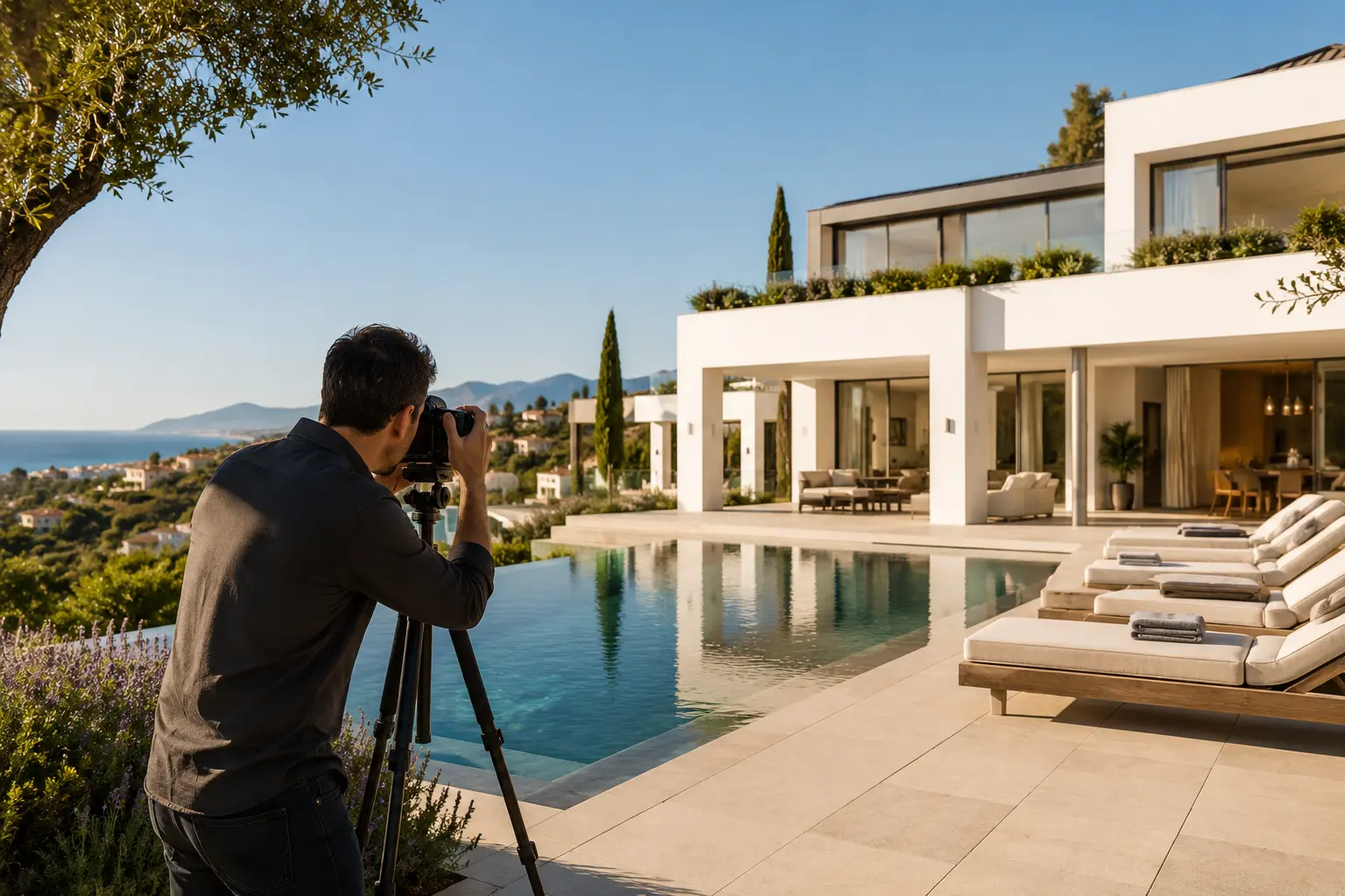 Qué fotos necesita una villa en Marbella para destacar en los portales inmobiliarios